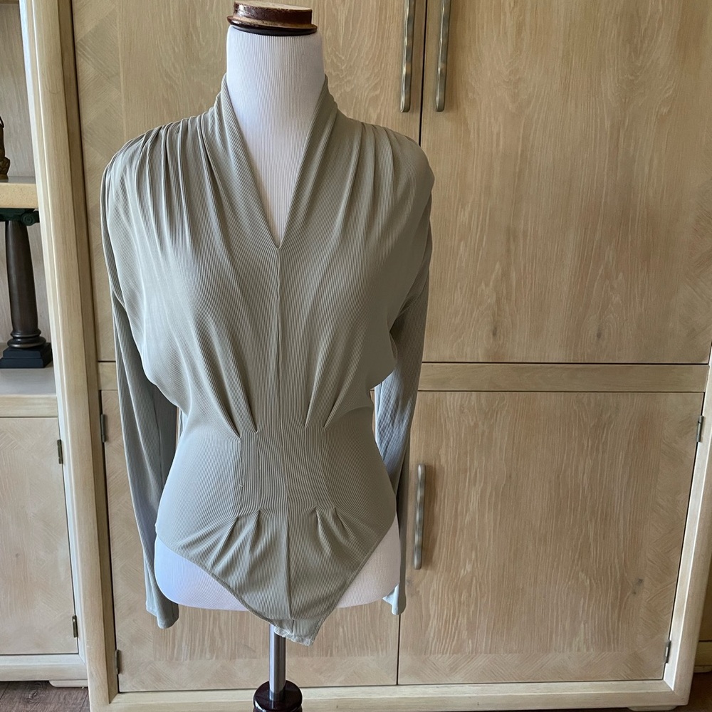 Elegant Women's Olive Top